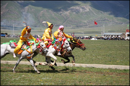 Tibetan Jockeys