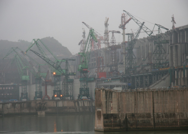 Three Gorges Dam on June 1, 2006