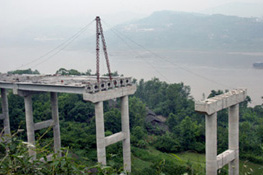 Highway Construction along the Three Gorges