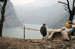 Wushan Overlook from Gaotang Temple